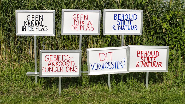 Project Vaarverbinding  Hilversumskanaal – Loosdrechtse plassen  gestopt, in plaats daarvan, op zoek naar alternatieven.
